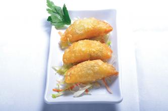 鲜蝦炸粉果 Crispy Fried King Prawn Dumpling