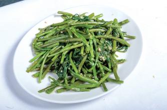 馬拉盞通菜 Tun Choi with Shrimp Paste